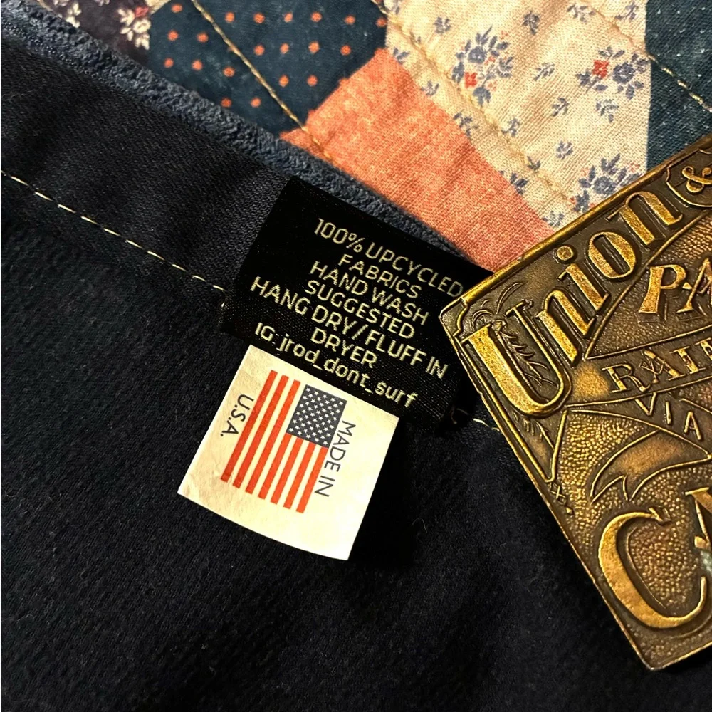 CUSTOM RRL/RL PATCHWORK SCARF (100% UPCYCLED RALPH LAUREN FABRICS)- 1 OF A KIND